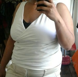 Merona wrap style Sleeveless V neck